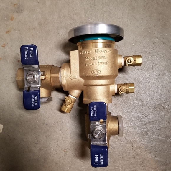 COPY - 3/4" Blue Heron Lead Free PVB Irrigation Backflow - Picture 2 of 5